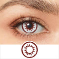 Brown Solar Contacts - PsEYEche