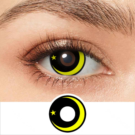 Yellow Galaxy Contacts - PsEYEche