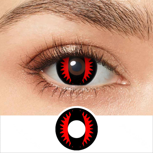 Fire Dragon Eye Contacts - PsEYEche