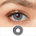 Black Spiral Contacts - PsEYEche