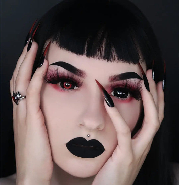 Tokyo Ghoul Black And Red Mini Sclera Contacts - PsEYEche